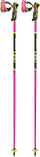 Shkopinj skish Leki Venom SL 3D, 120 cm, për garë slalom, rozë neon
