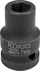 Çelës goditës 1/2" pa markë, 11mm, profil gjashtëkëndor, i zi