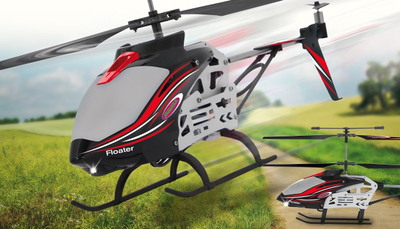 Helikopter me pult Jamara Floater 410145, bateri 300 mAh, 78 g, i zi e kuqe