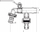 Rubinet kopshti dykahësh Garden Tap Double Draw-off Valve, valvola me top, lidhje 1/2" 3/4"