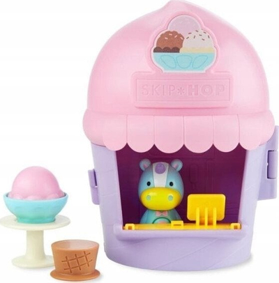 Set loje Skip Hop Zoo Ice Cream Shoppe Unicorn, me figurë, për moshë 2 vjeç e lart