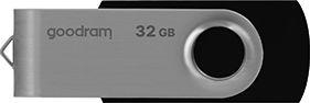 Flash Drive GoodRam UTS2, 32GB, i zi / argjendtë