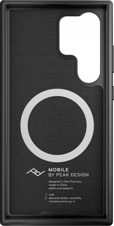 Mbulesë telefoni Peak Design Everyday Case për Samsung Galaxy S24 Ultra, me loop, charcoal