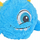 Top kërcyes XQMAX Emoji, 40cm, me doreza, blu