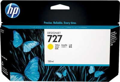 Ngjyrë HP 727 për Designjet T920/1500/2500, 130ml, e verdhë