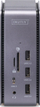 Stacion docking Digitus DA-70897, USB-C, 14 porta, gri