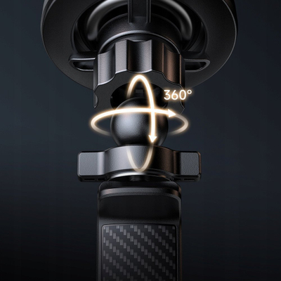 Mbajtës magnetik për telefon Mcdodo CM-4050, universal, rrotullim 360°, i zi