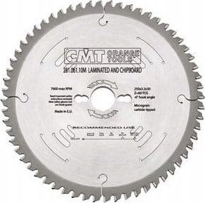 Teh rrethor CMT Orange Tools 292.160.40M, 160mm, 40 dhëmbë, gri