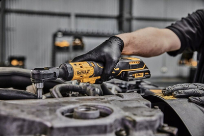 Çelës ratshet me bateri DeWALT DCF513D1G, 3/8", 18V, i verdhë