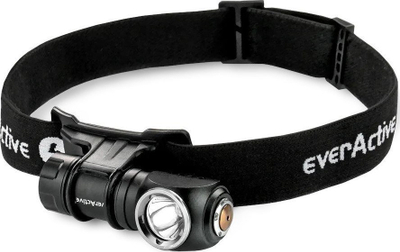 Fener koke dhe dore EverActive FL-55R Dripple, 500 lumens, i rikarikueshëm, i zi