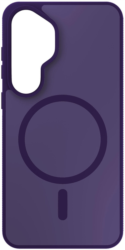 Maskë mbrojtëse 3MK Smoke MagCase për Samsung Galaxy S26, me magnet, vjollcë