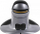 Maus Fellowes Penguin, wireless, USB, i zi dhe i argjendtë