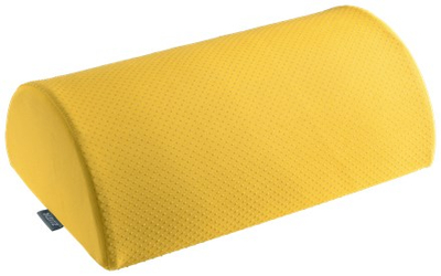 Mbështetëse këmbësh Leitz Ergo Cosy, ergonomike, e verdhë