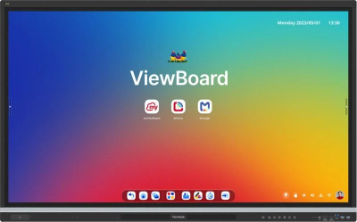 Интерактивен екран ViewSonic IFP9851, 98\", Android 14, 16GB RAM 128GB, црна