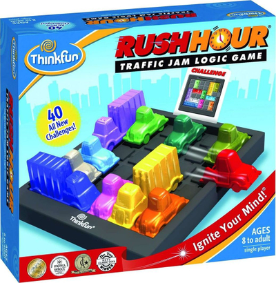 Lojë tavoline puzzle Ravensburger Rush Hour, 22.5 x 6.4 x 20.3 cm