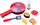 Set lojrash kuzhine ZABAWKI Kitchen Set ZA2636, tigan me tinguj dhe dritë, lodër për kalamaj, shumëngjyrësh