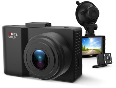 Kamerë makine Xblitz S3 Duo, dysh përpara-mbrapa, Full HD, e zezë