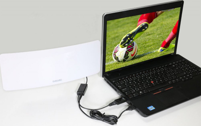 Внатрешна антена Еволвео Ксани 1 LTE, DVB T T2, со LTE филтер, црна