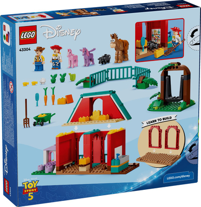 Set ndërtimi LEGO Disney Blaze's Horse Ranch 43304, për fëmijë, shumëngjyrësh