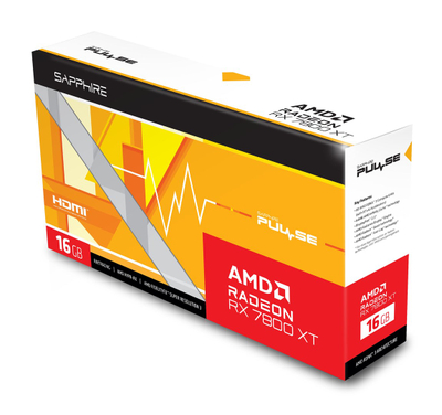 Kartelë grafike Sapphire Pulse Radeon RX 7800 XT 16GB GDDR6