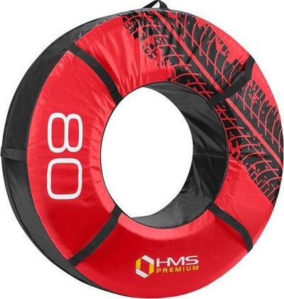 Gomë stërvitje HMS PYT03, 80kg, profesionale, e kuqe me të zezë