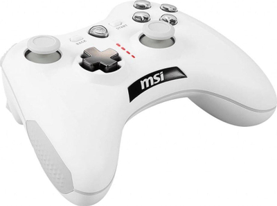 Kontroller MSI Force GC30 V2 White, wireless / me kabllo, i bardhë