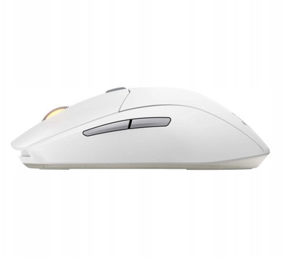 Maus за гејминг SteelSeries Rival 3 Wireless Gen 2, оптички TrueMove Air 18K, 2.4GHz и Bluetooth, бел