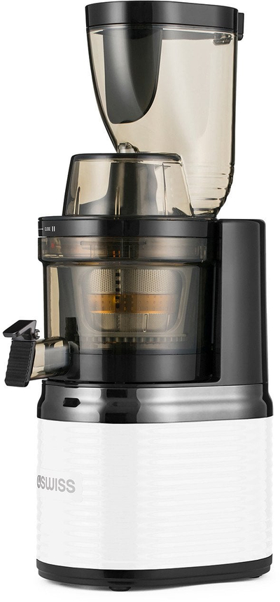 Shtrydhëse e ngadaltë 4Swiss BM202, 200W, për lëngje dhe smoothie, e bardhë