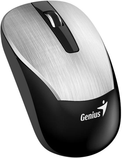 Maus pa tela Genius ECO-8015, optik, argjendtë