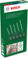 Set kaçavidash Bosch 1600A02BX6, Torx, 5 copa, shumëngjyrëshe
