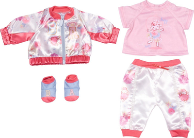 Set rrobash për kukull ZAPF CREATION Baby Annabell Active Deluxe Outdoor, 43cm, rozë