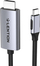 Kabllo USB C në HDMI Lention, 3m, 4K 60Hz, gri metalike