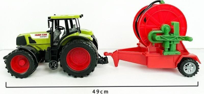 Traktor lodër Eldom me bobinë, plastikë e fortë, për kalamaj, shumëngjyrësh