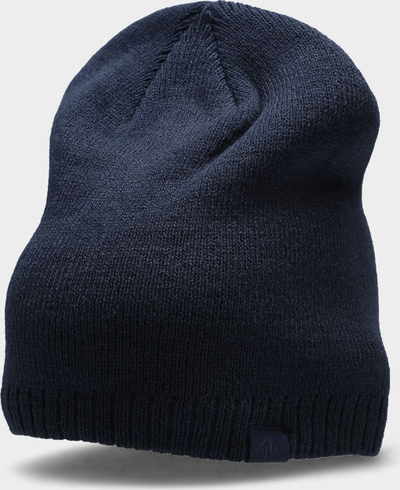 Kapelë dimri 4F M H4Z22-CAM002, akrilik, për burra, blu navy