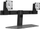 Stendë monitori Dell MDS19, për 2 monitorë 27", VESA 100x100, gri