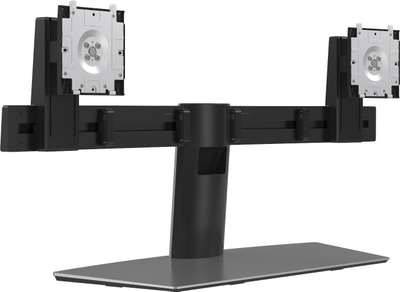Stendë monitori Dell MDS19, për 2 monitorë 27", VESA 100x100, gri