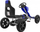 Gokart me pedale Ramiz Grand Ride, për fëmijë 3-8 vjeç, shasi metalike, blu