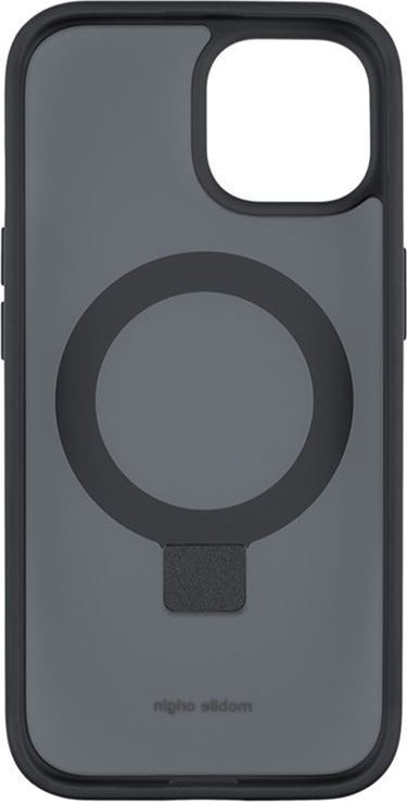 Капак за телефон Mobile Origin RingMag, за iPhone 15, со магнетен прстен, црн