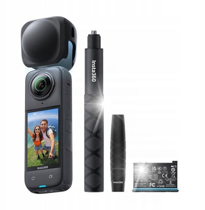 Set udhëtimi Insta360 X4 Travel Bundle, për kamera Insta360 X4, i zi