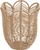 Set vazo dekorative Dekoran Flower Jute, 3 copë, pranverë