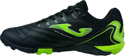 Këpucë futbolli Joma Maxima 2401 TF, për fushë me bar sintetik, për burra, të zeza me jeshile
