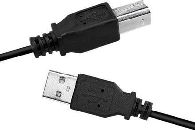 Kabllo USB LogiLink CU0007B, USB A në USB B, 2m, e zezë
