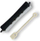 Set karfica për flokë Top Choice L, 12 copë, të bardha/zeza