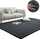 Tapet Strado Room Rug Rabbit, 100x150 cm, antialergjik, gri e errët