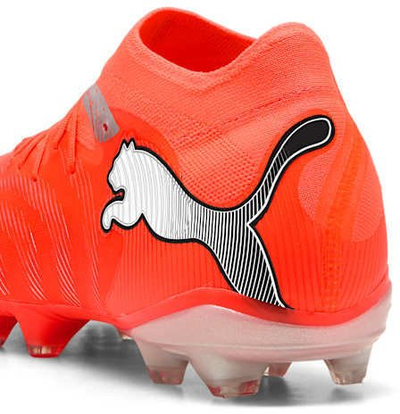 Këpuca futbolli Puma Future 9 Pro FG/AG, për fushë bari dhe sintetike, e bardhë