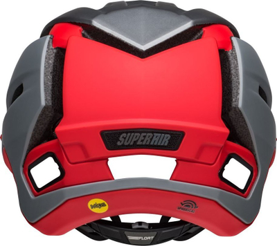 Helmetë çiklizmi Full Face Bell Super Air R Mips Spherical, MTB, e bardhë infrakuqe mat me shkëlqim