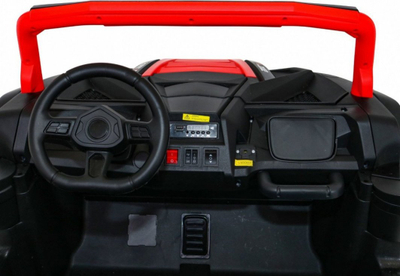 Makinë lodër elektrike Buggy ATV, 24V, 2 vende, e kuqe e zezë