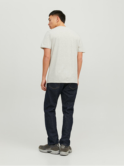 Bluzë Jack&Jones JJELOGO Standard Fit 12238252 White Melange