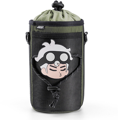 Çantë shishe Rockbros Bottle Bag Tourist 1L, me rrip shpatulle, jeshile