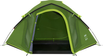 Çadër kampingu Coleman Darwin 4 Plus BlackOut, 4 persona, jeshile